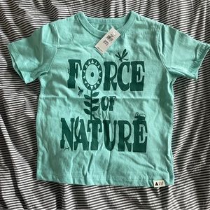 NWT Baby Gap teal t-shirt